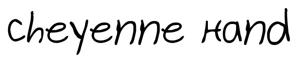 Cheyenne Hand font